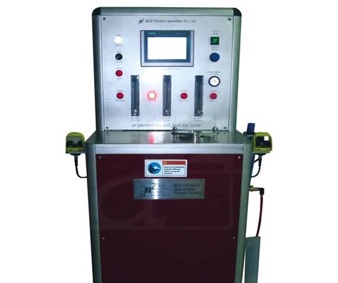 air permeability and pore size testing apparatus|liquid extrusion porosimeter.